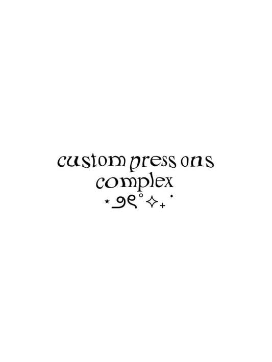 custom press ons - complex