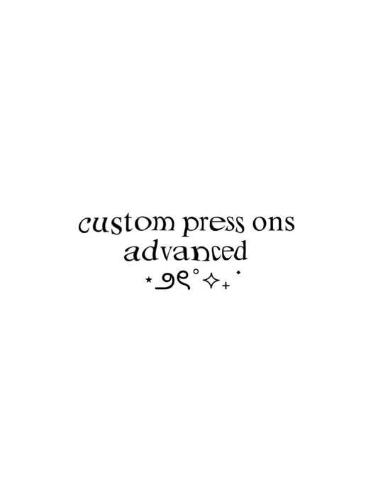 custom press ons - advanced tier